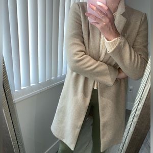 Fashion nova light beige coat